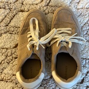 Old Navy Tan and White Sneakers